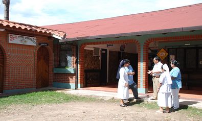 The dermatological hospital in Monteagudo, Bolivia is one of the many hospitals backed by the DAHW.