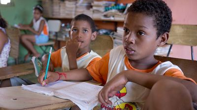 Bildung ist ein zentrales Anliegen der von der DAHW unterstützten Projekte in Brasilien.