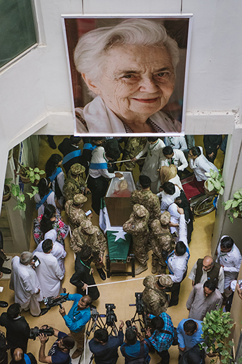 Abschied von Dr. Ruth Pfau am Tag des Staatsbegräbnisses im M.A.L.C.